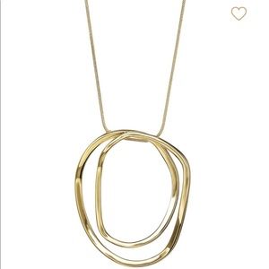 Lafayette 148 NY gold pendant necklace